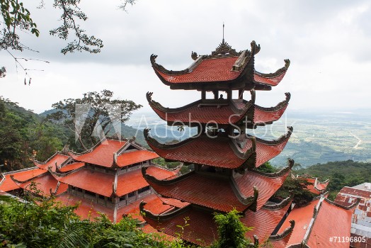 Bild på Pagoda in Vietnam